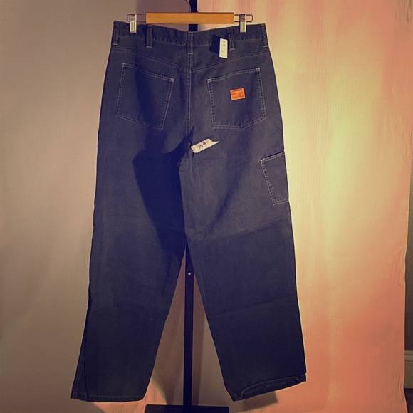 Men's STRUCTURE, relaxed, retro, indigo, denim. - Picture 2 of 3